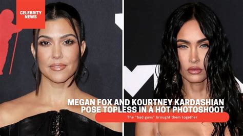 kourtney kardashian leaks|Kourtney Kardashian & Megan Fox Pose Topless for .